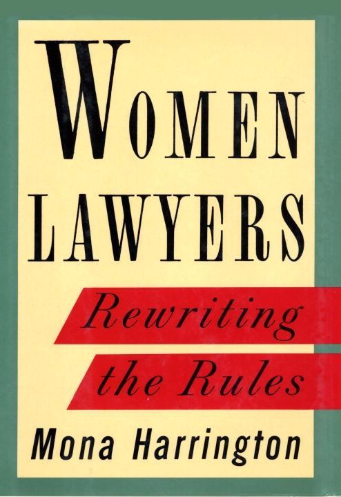 Produktbild: Women Lawyers | Mona Harrington