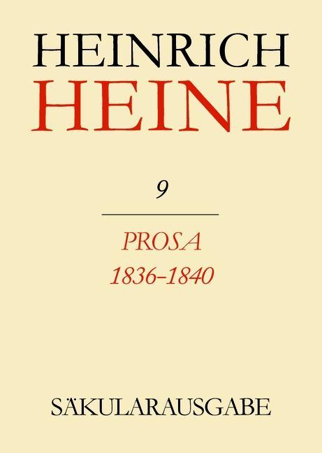 Produktbild: Prosa 1836-1840