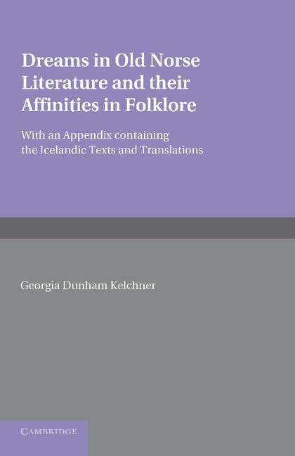 Dreams in Old Norse Literature and Their Affinities in Folklore.pdf