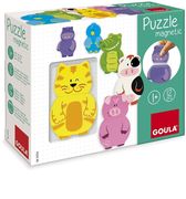 Jumbo Spiele - Magnetisches Holzpuzzle Tiere