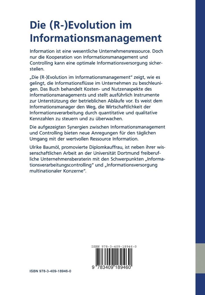 Weitere Ansicht: Die (R-) Evolution im Informationsmanagement | Ulrike Baumöl
