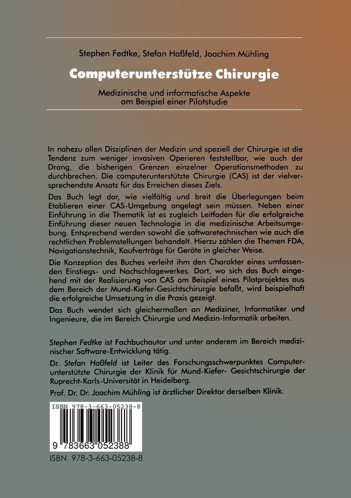 Weitere Ansicht: Computerunterstützte Chirurgie | Stephen Fedtke
