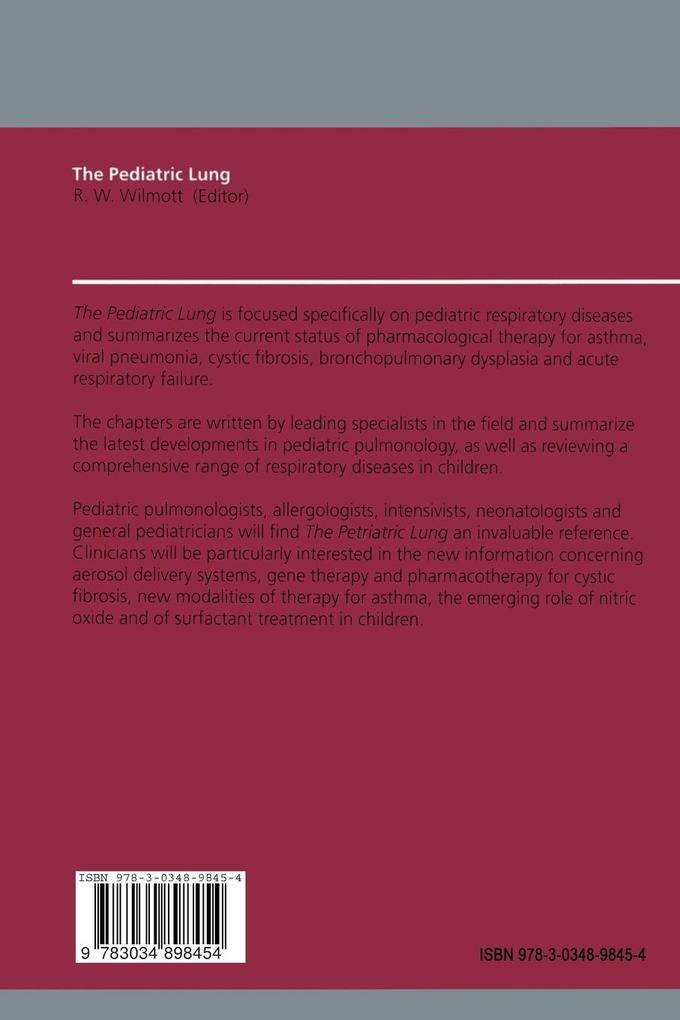 Weitere Ansicht: The Pediatric Lung