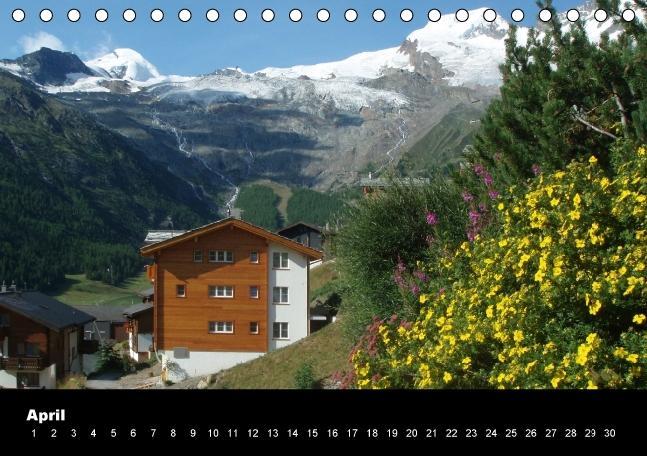 Weitere Ansicht: Schweizer Alpen (Tischkalender immerwährend DIN A5 quer) | Andrea Pons