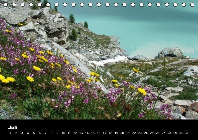 Weitere Ansicht: Schweizer Alpen (Tischkalender immerwährend DIN A5 quer) | Andrea Pons