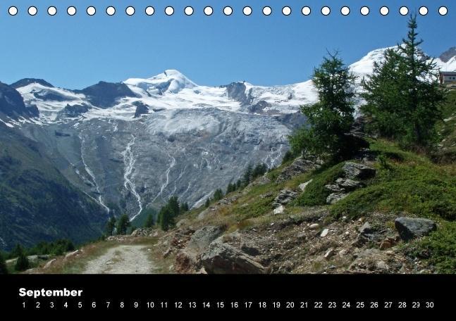 Weitere Ansicht: Schweizer Alpen (Tischkalender immerwährend DIN A5 quer) | Andrea Pons