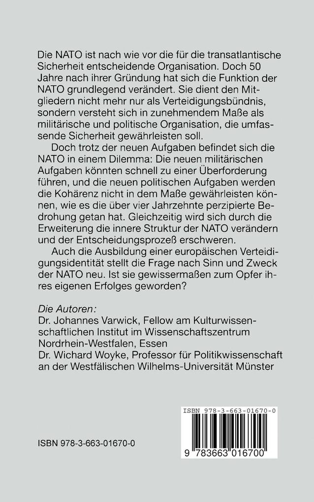 Weitere Ansicht: NATO 2000 | Johannes Varwick