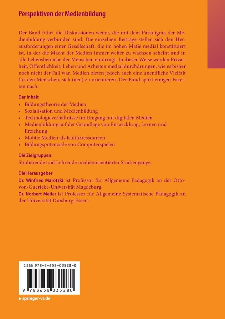 Weitere Ansicht: Perspektiven der Medienbildung