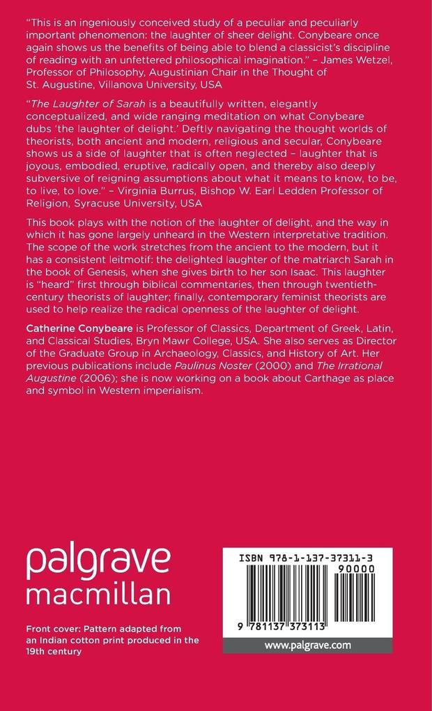 Weitere Ansicht: The Laughter of Sarah | C. Conybeare, Catherine Conybeare