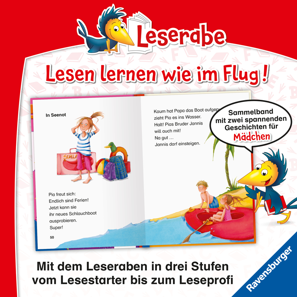 Weitere Ansicht: Erstlesegeschichten für Mädchen in der 1. Klasse - Leserabe 1. Klasse - Erstlesebuch für Kinder ab 6 Jahren | Katja Reider