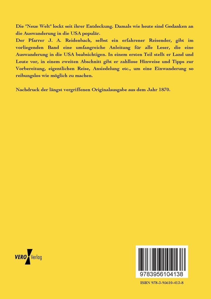 Weitere Ansicht: Amerika | J. A. Reidenbach