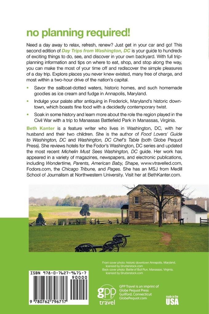 Weitere Ansicht: Day Trips® from Washington, DC | Beth Kanter
