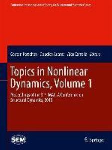 Produktbild: Topics in Nonlinear Dynamics, Volume 1