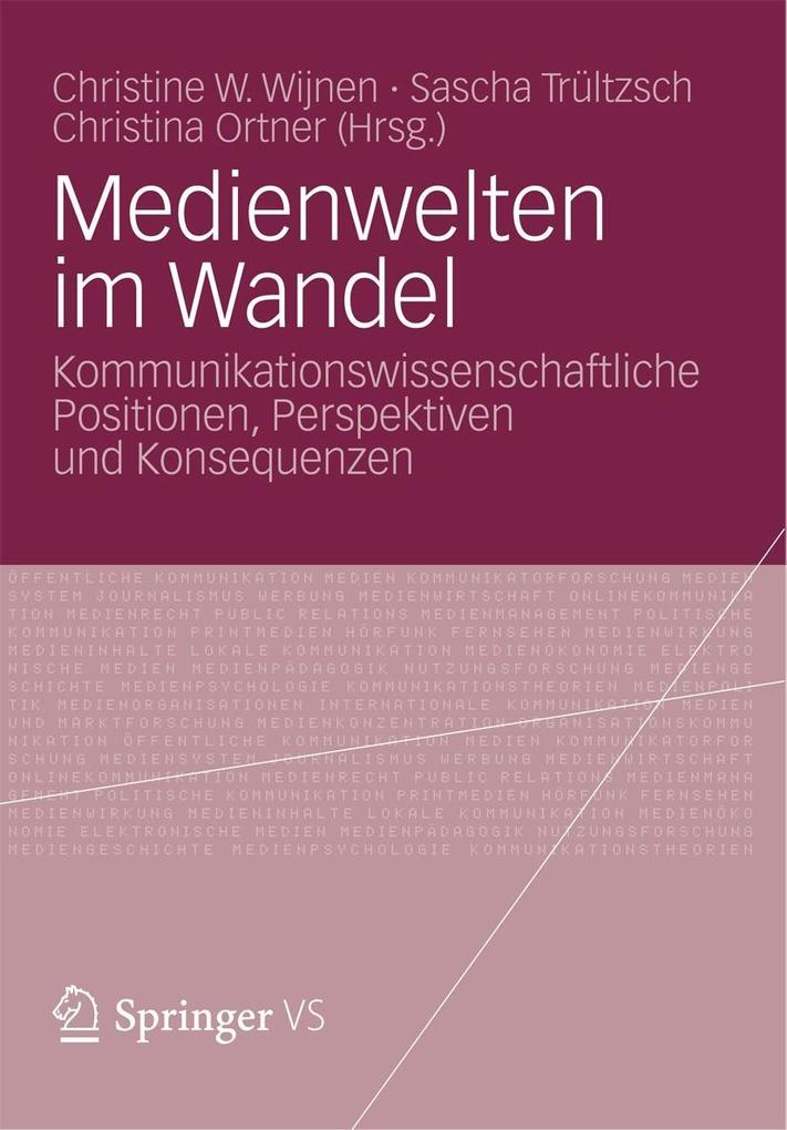 Produktbild: Medienwelten im Wandel