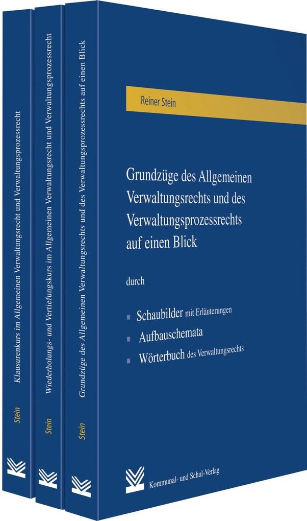 Produktbild: Grundzüge des Allgemeinen Verwaltungsrechts und des Verwaltungsprozessrechts auf einen Blick. Wieder | Reiner Stein