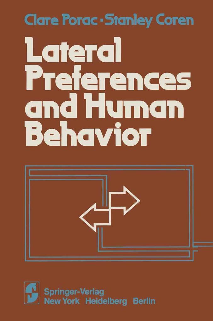 Produktbild: Lateral Preferences and Human Behavior | Stanley Coren, Clare Porac