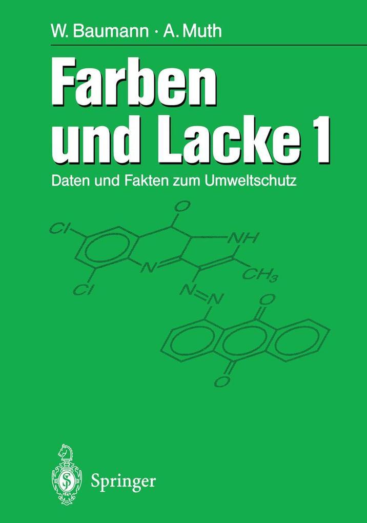 Produktbild: Farben und Lacke | Werner Baumann, Anneliese Muth