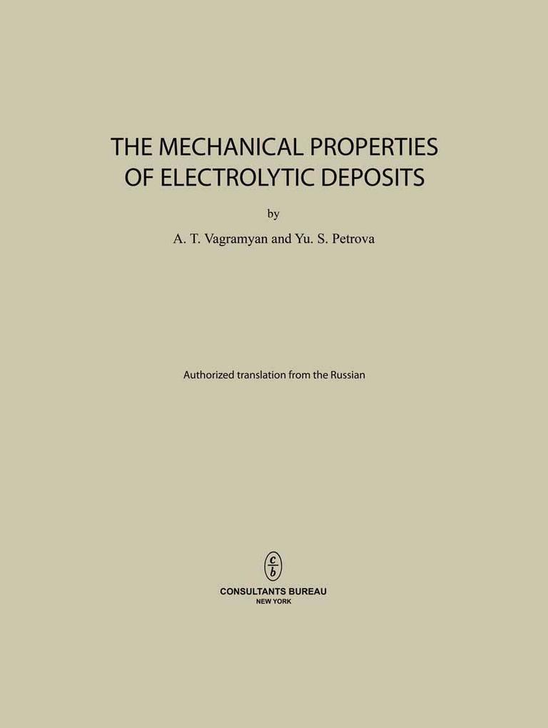 The Mechanical Properties of Electrolytic Deposits.pdf
