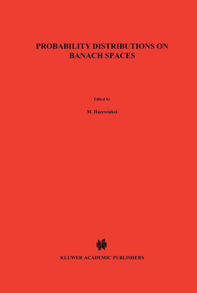 Produktbild: Probability Distributions on Banach Spaces | S. Chobanyan, Vazha Tarieladze, N Vakhania