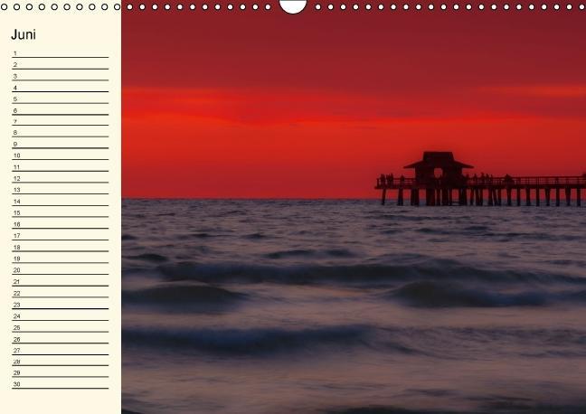 Weitere Ansicht: Immerwährender Geburtstagskalender - Beautiful Sunsets (Wandkalender immerwährend DIN A3 quer) | Melanie Viola