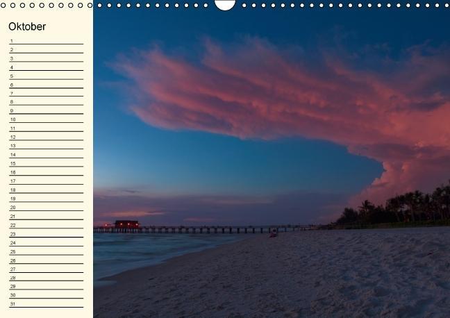 Weitere Ansicht: Immerwährender Geburtstagskalender - Beautiful Sunsets (Wandkalender immerwährend DIN A3 quer) | Melanie Viola