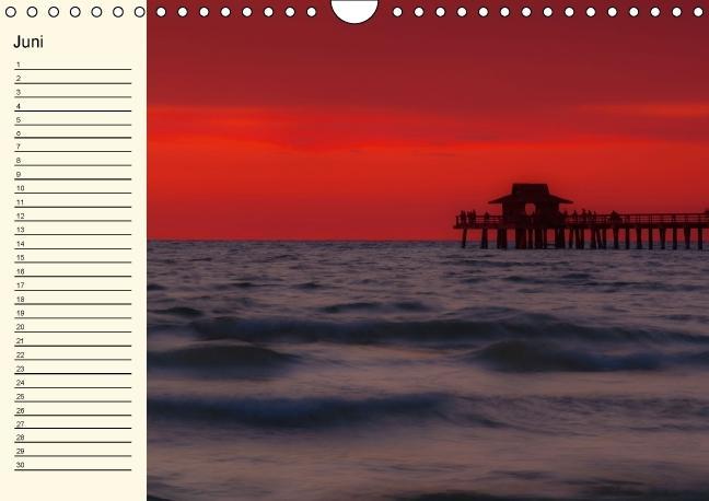 Weitere Ansicht: Immerwährender Geburtstagskalender - Beautiful Sunsets (Wandkalender immerwährend DIN A4 quer) | Melanie Viola