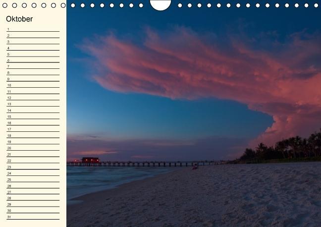 Weitere Ansicht: Immerwährender Geburtstagskalender - Beautiful Sunsets (Wandkalender immerwährend DIN A4 quer) | Melanie Viola