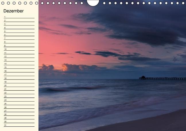 Weitere Ansicht: Immerwährender Geburtstagskalender - Beautiful Sunsets (Wandkalender immerwährend DIN A4 quer) | Melanie Viola