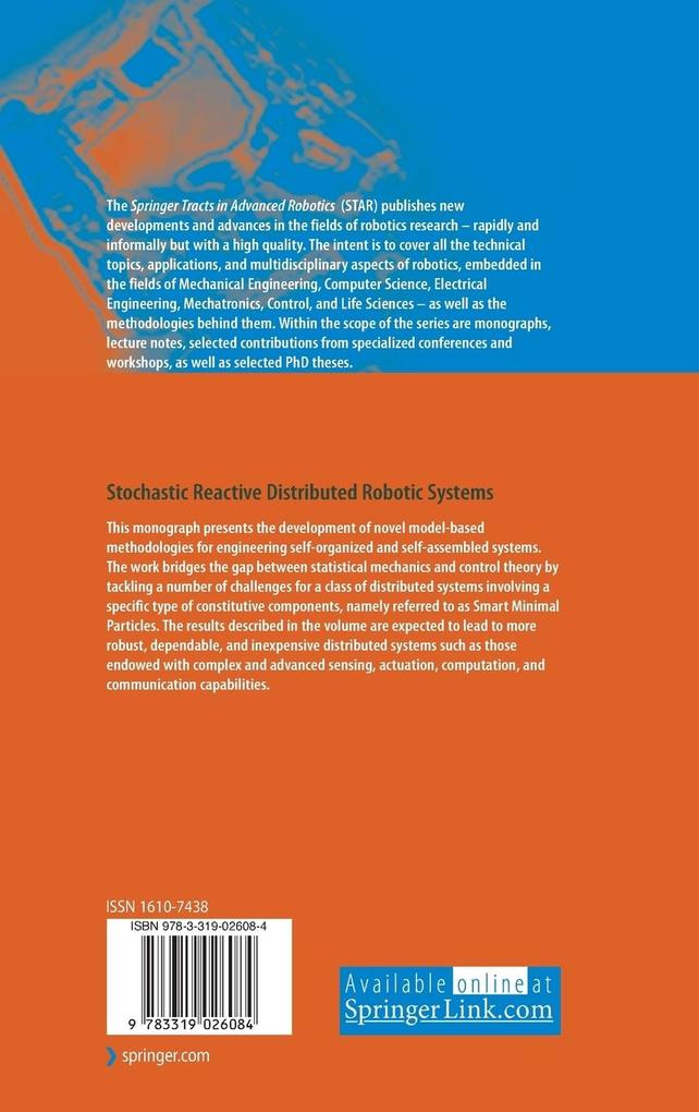 Weitere Ansicht: Stochastic Reactive Distributed Robotic Systems | Gregory Mermoud