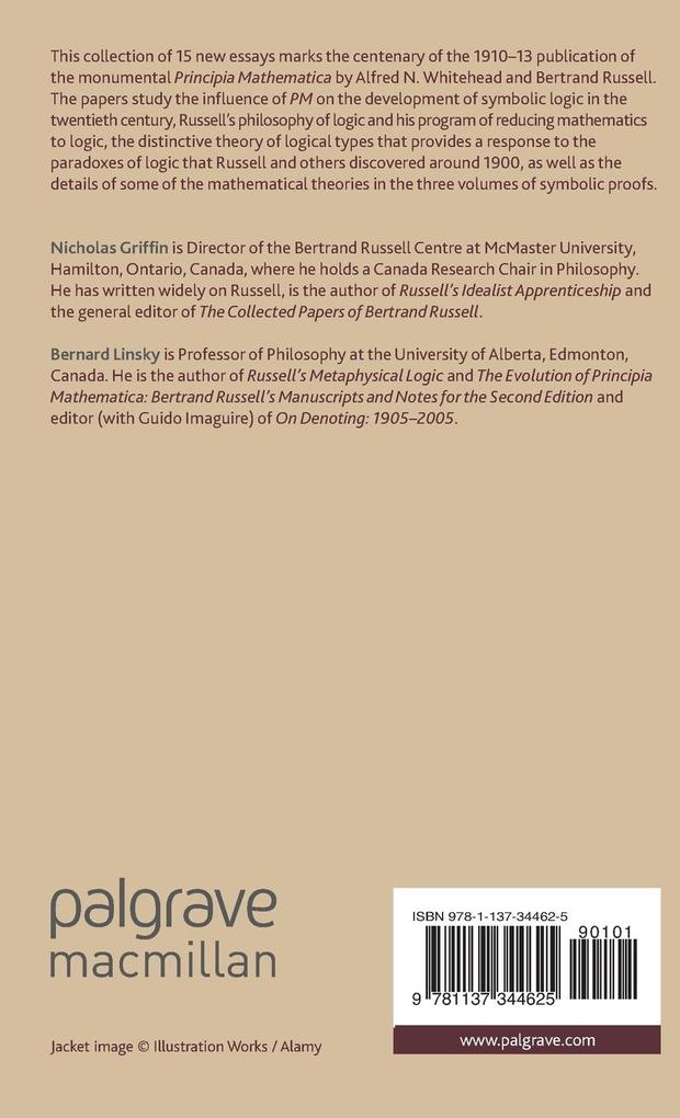 Weitere Ansicht: The Palgrave Centenary Companion to Principia Mathematica | Bernard Linsky