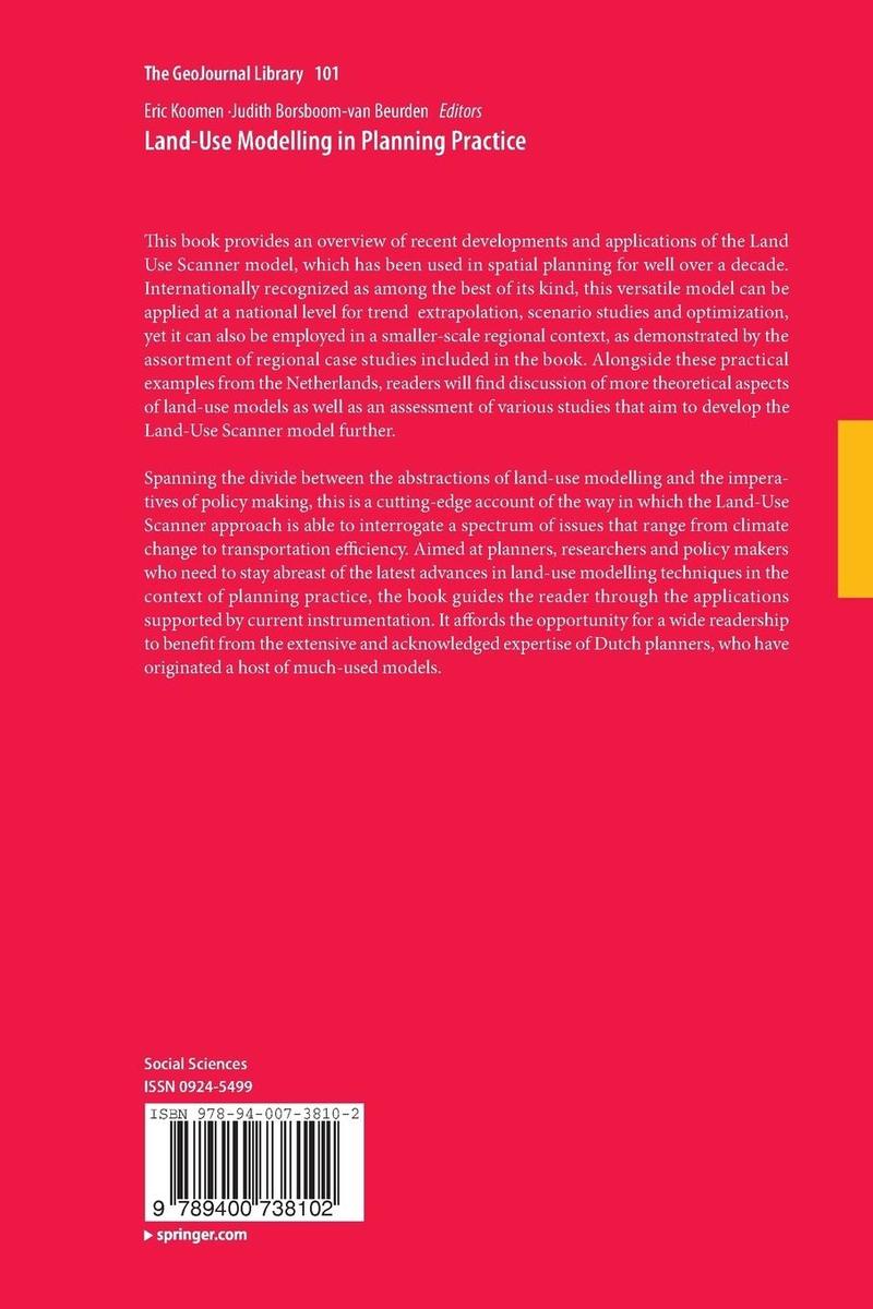 Weitere Ansicht: Land-Use Modelling in Planning Practice