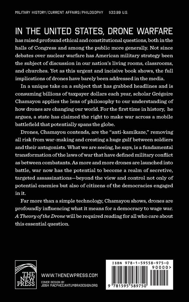 Weitere Ansicht: A Theory of the Drone | Grégoire Chamayou