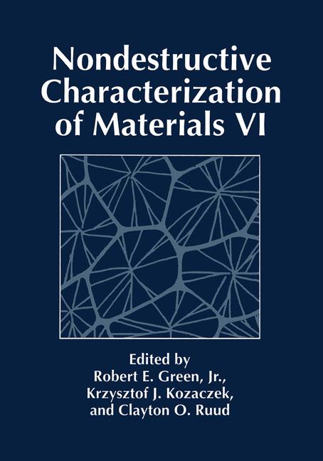 Weitere Ansicht: Nondestructive Characterization of Materials VI