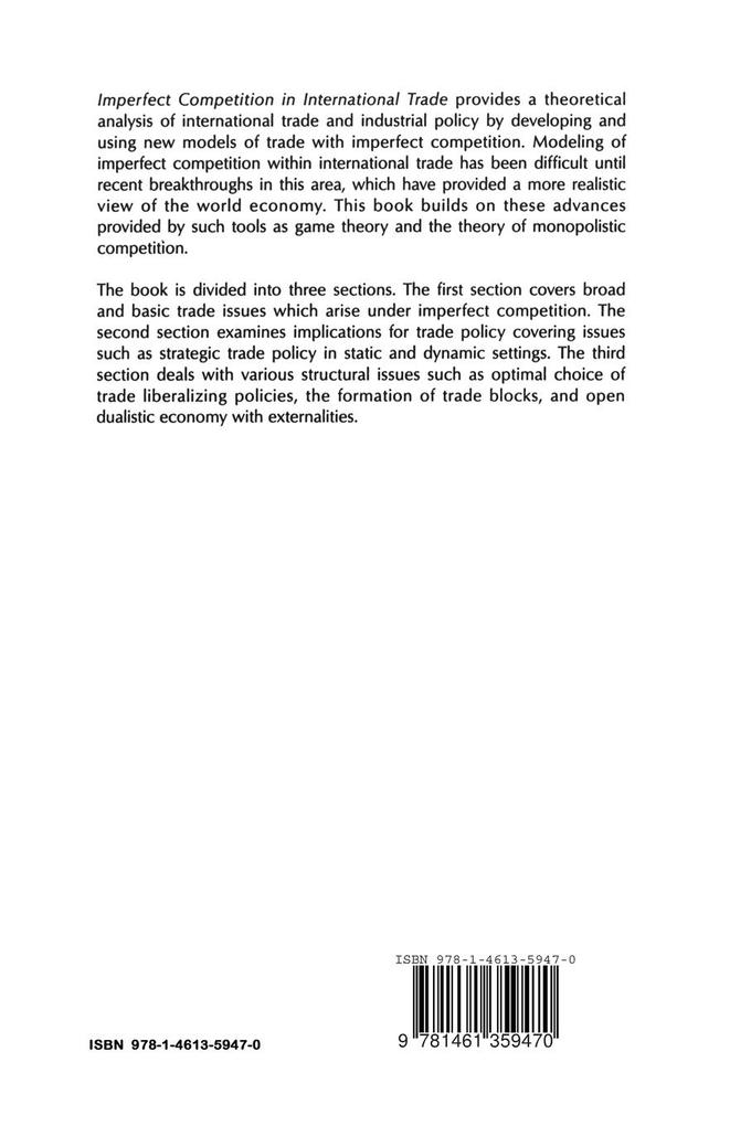 Weitere Ansicht: Imperfect competition in international trade