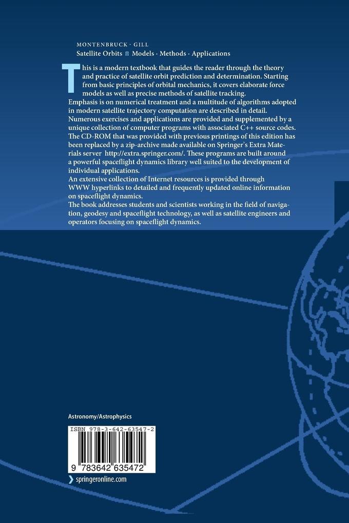 Weitere Ansicht: Satellite Orbits | Eberhard Gill, Oliver Montenbruck
