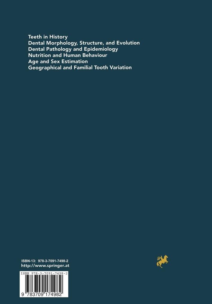 Weitere Ansicht: Dental Anthropology