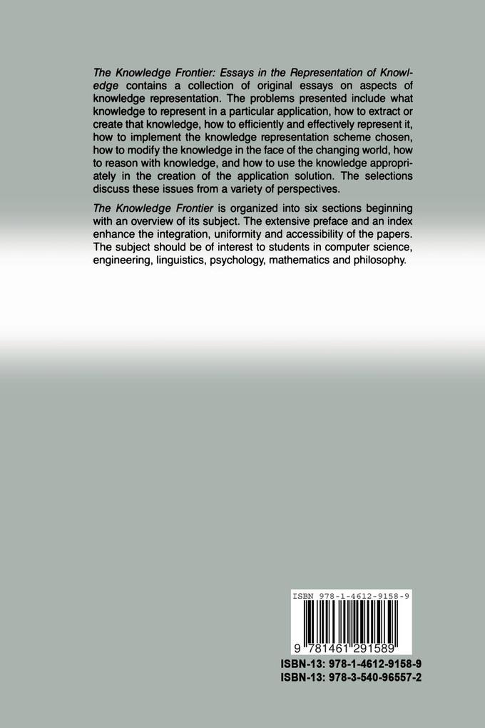 Weitere Ansicht: The Knowledge Frontier