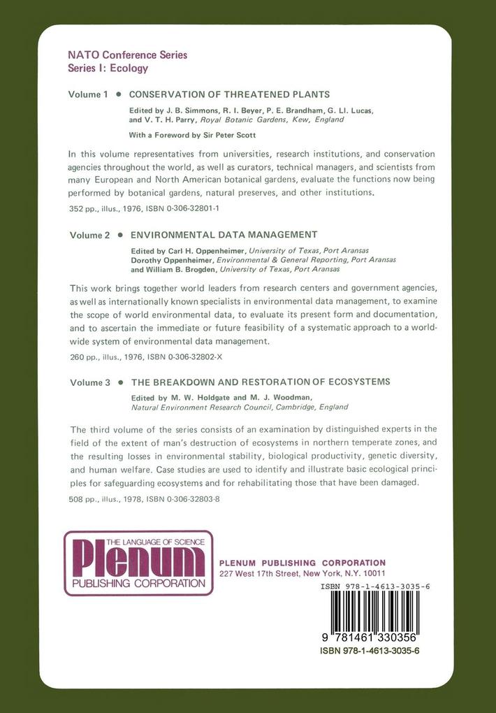 Weitere Ansicht: Effects of Acid Precipitation on Terrestrial Ecosystems | M. Havas, Thomas C. Hutchinson