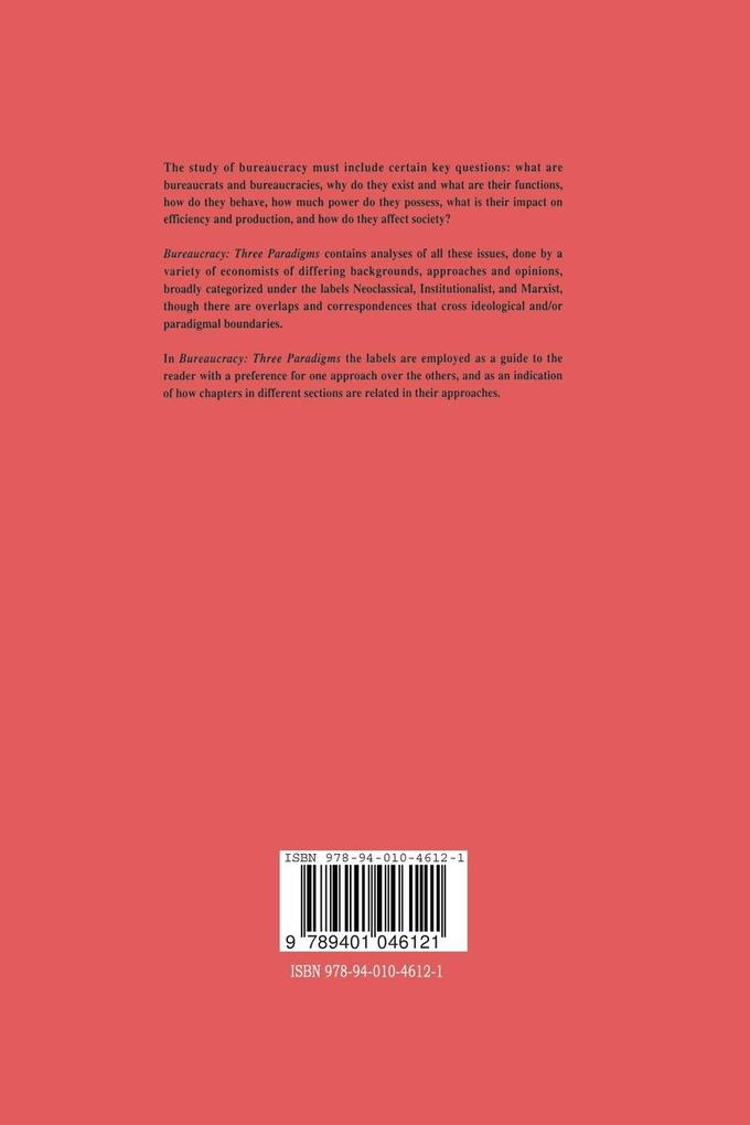 Weitere Ansicht: Bureaucracy: Three Paradigms