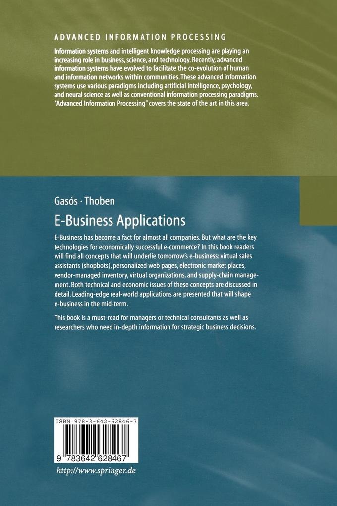 Weitere Ansicht: E-Business Applications