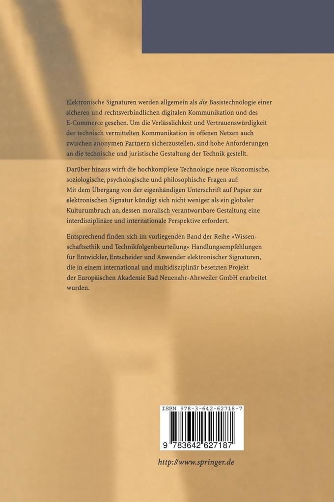 Weitere Ansicht: Elektronische Signaturen