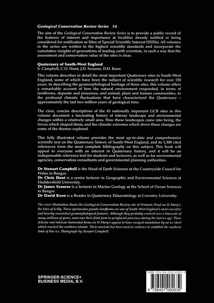 Weitere Ansicht: Quaternary of South-West England