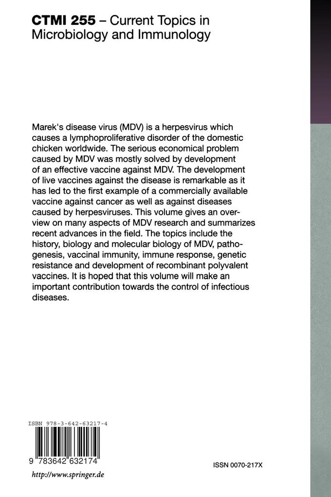 Weitere Ansicht: Marek's Disease