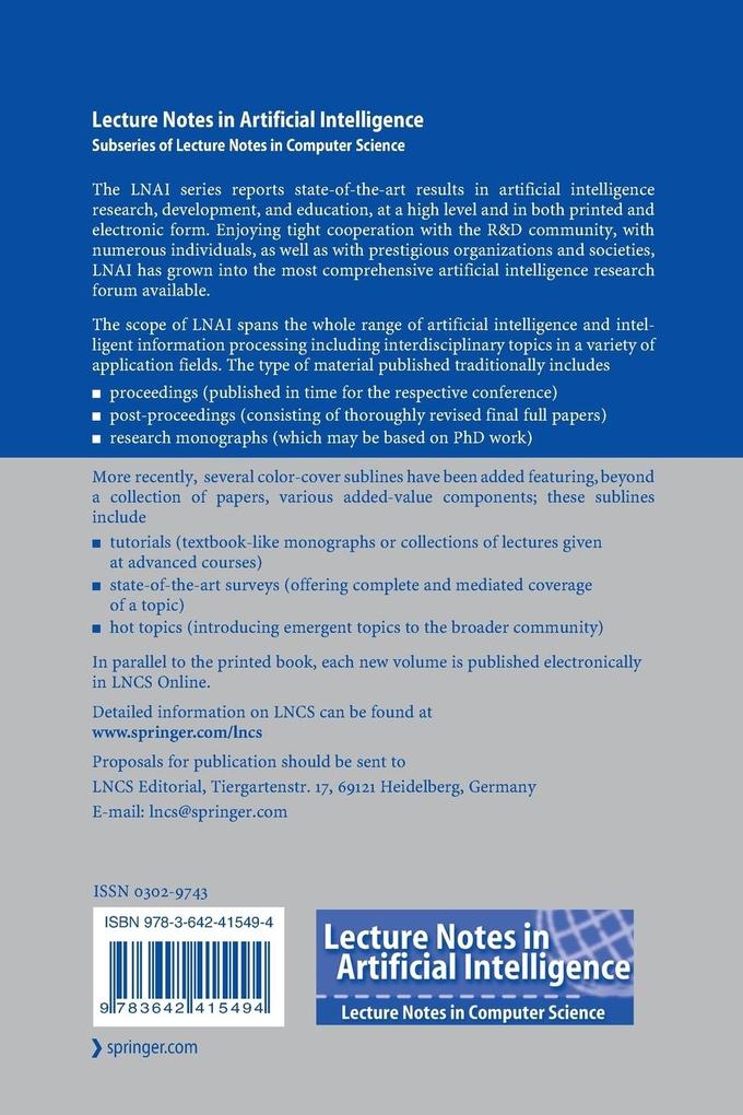 Weitere Ansicht: Modeling Decisions for Artificial Intelligence