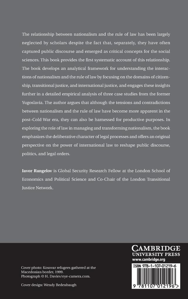 Weitere Ansicht: Nationalism and the Rule of Law | Iavor Rangelov