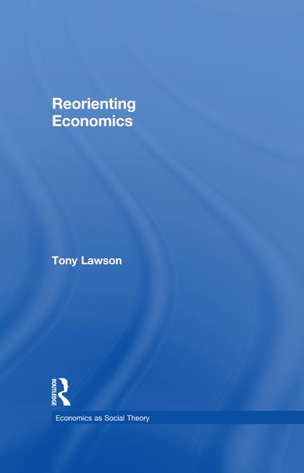 Produktbild: Reorienting Economics | Tony Lawson