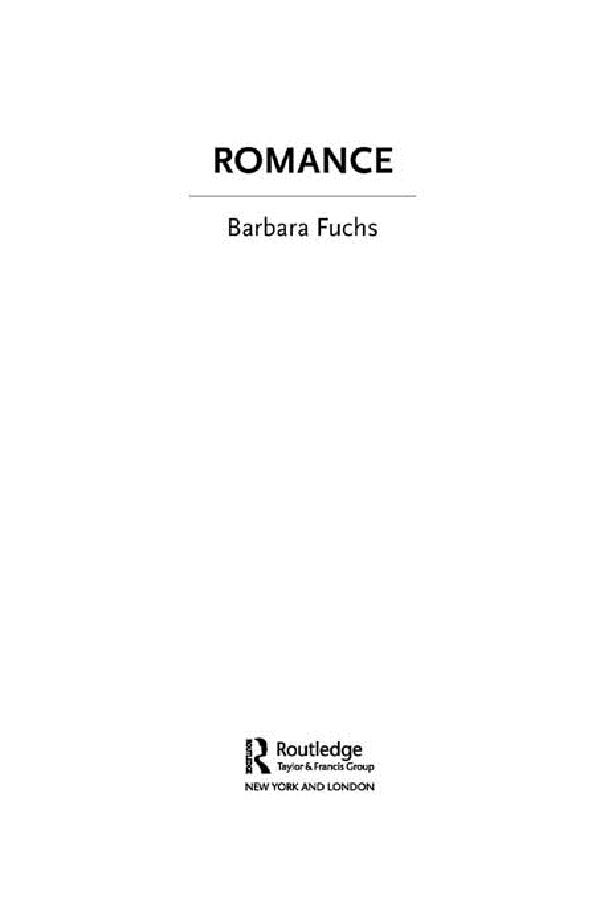 Produktbild: Romance | Barbara Fuchs
