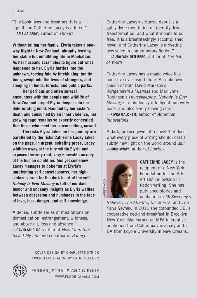 Weitere Ansicht: Nobody Is Ever Missing | Catherine Lacey
