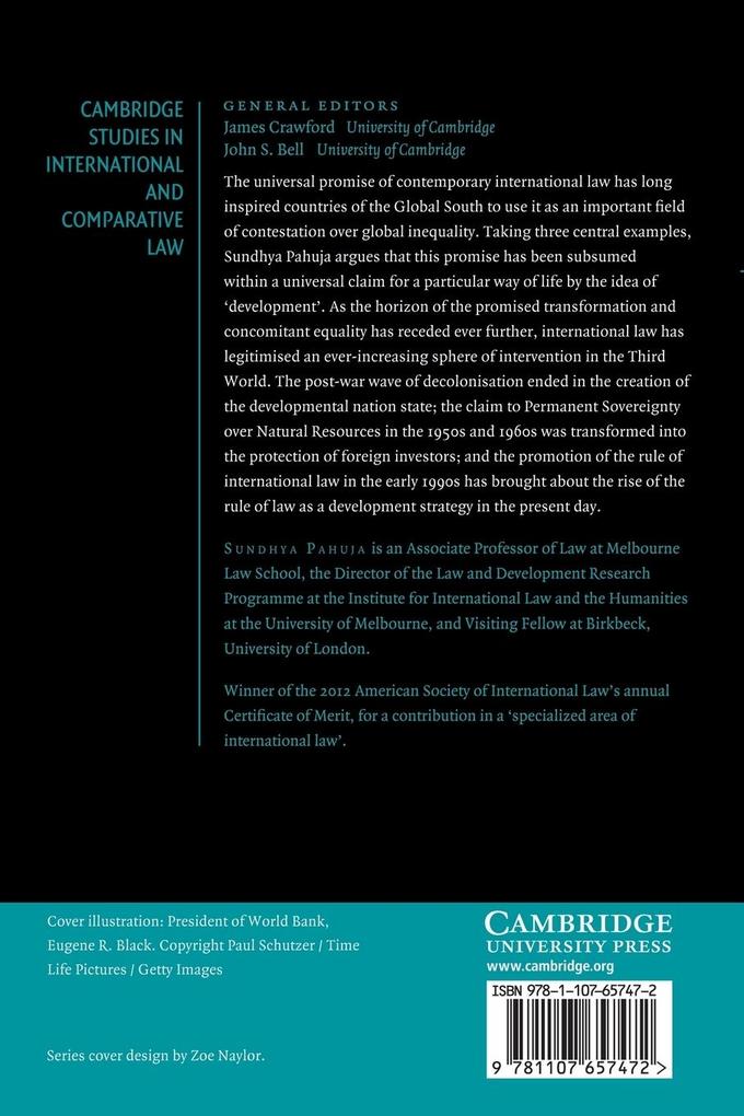 Weitere Ansicht: Decolonising International Law | Sundhya Pahuja