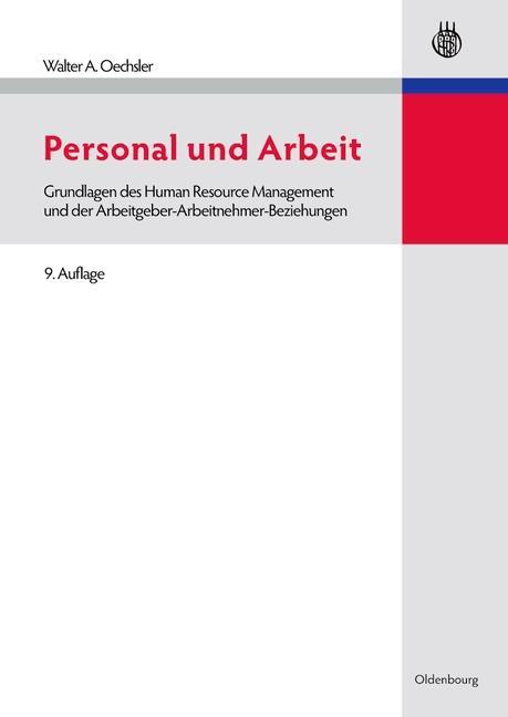 Produktbild: Personal und Arbeit | Walter A. Oechsler